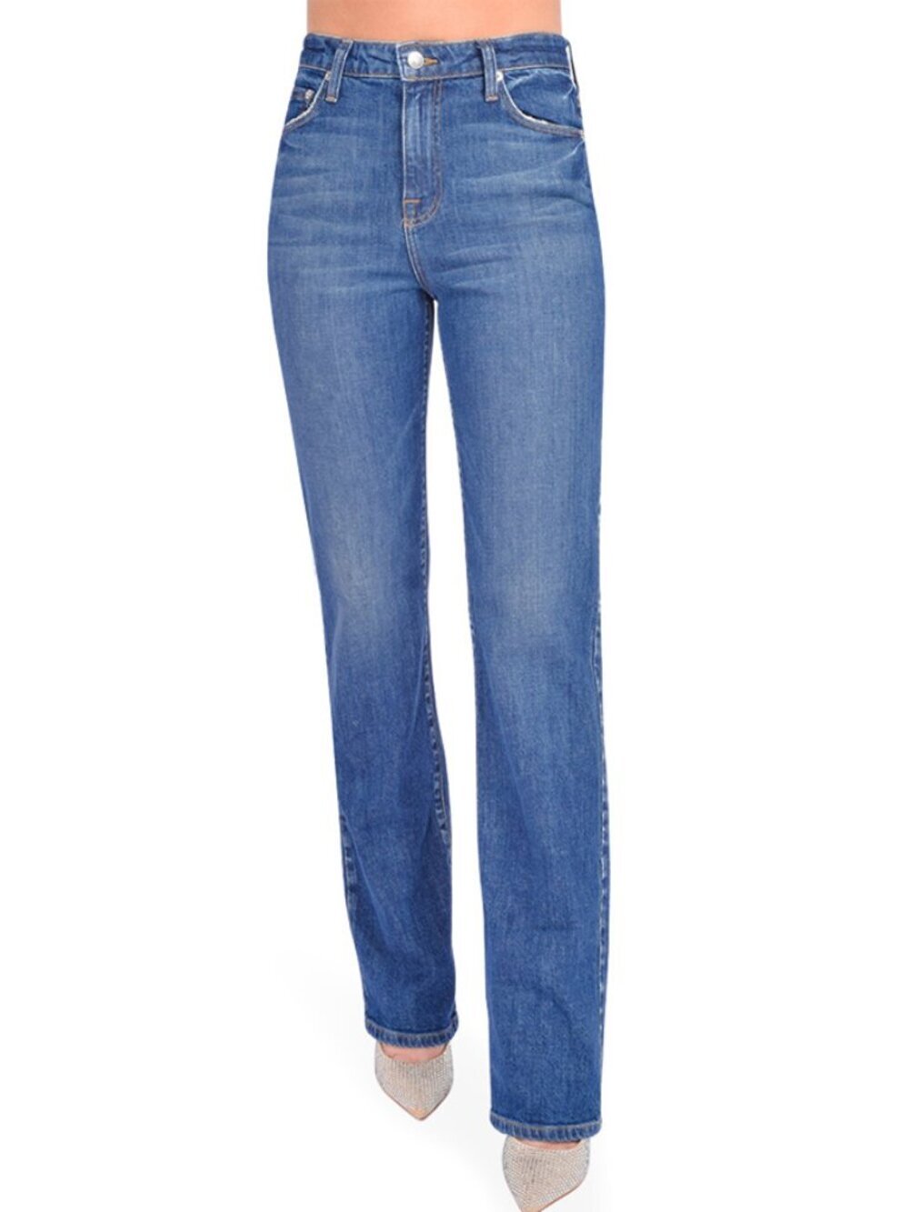 SIMKHAI Liam High Rise Straight Leg Jeans Size 29